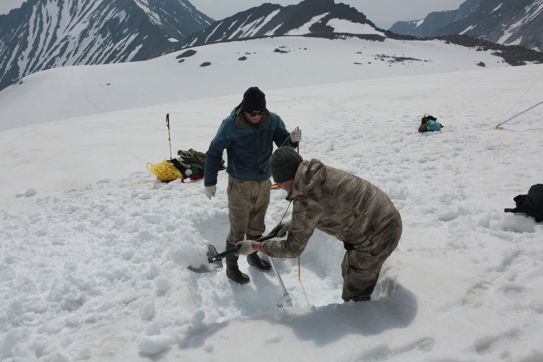 Исследование ледника Кодар