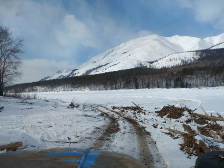 На зимнике. Фото: Лариса Чечёткина