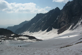 Ледник Преображенского. Фото В.Исаева